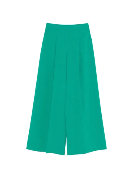 Pantaloni Simona Corsellini plisate verde