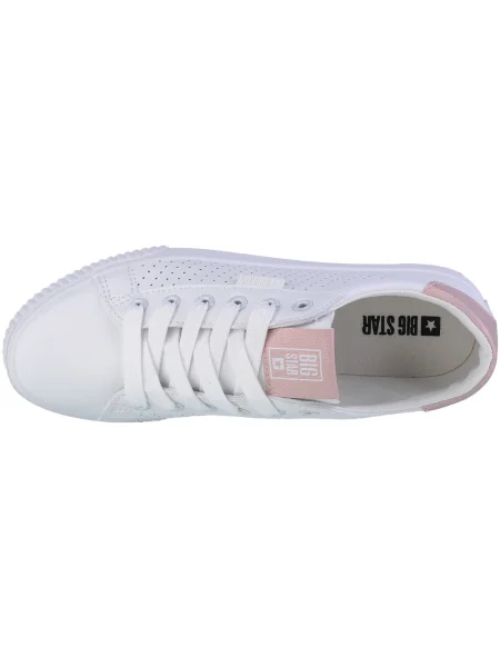 Pantofi Big Star Shoes clasici alb