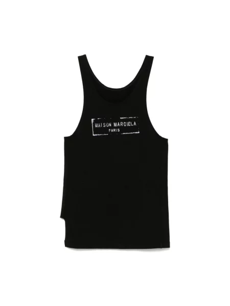 Top Maison Margiela elegancki czarny