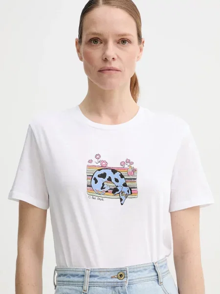 PS Paul Smith tricou din femei alb