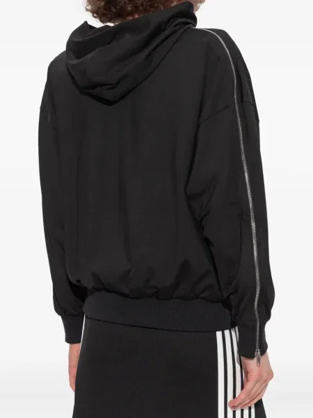 Geacă Balenciaga cu glugă negru