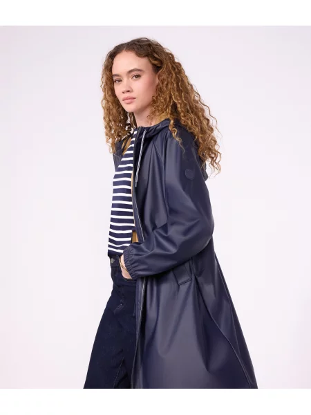 Geacă Petit Bateau albastru