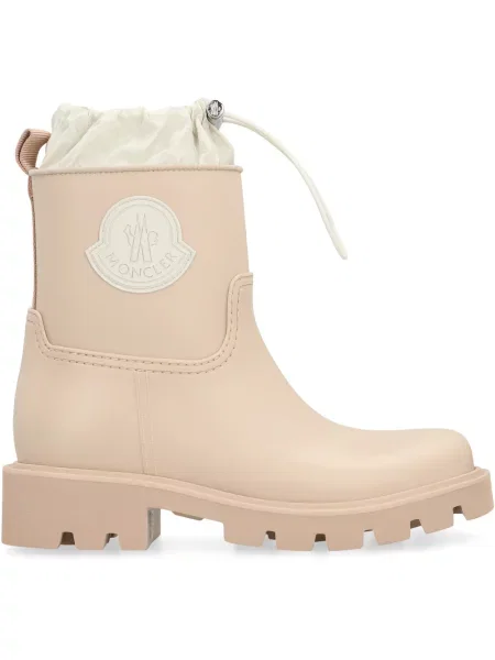 Botki Moncler beżowe
