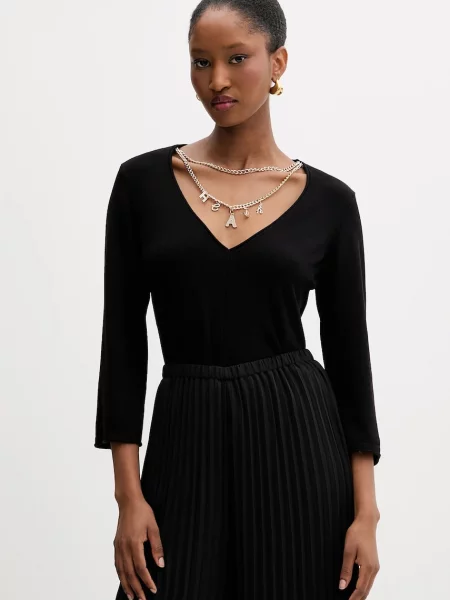 Pulover Silvian Heach SANKE črna