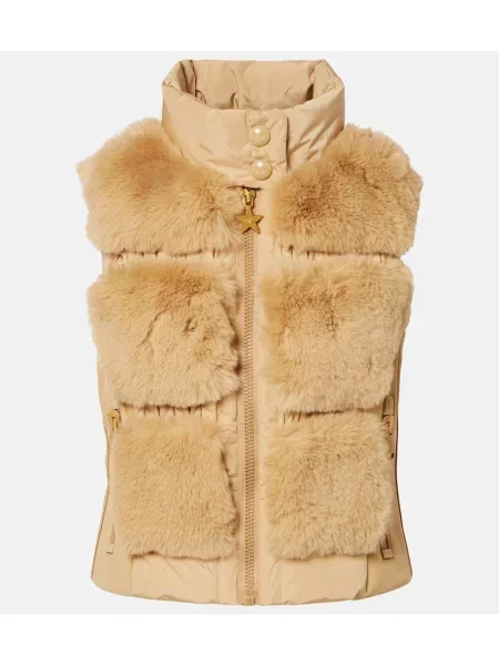 Kamizelka puchowa Goldbergh beżowa