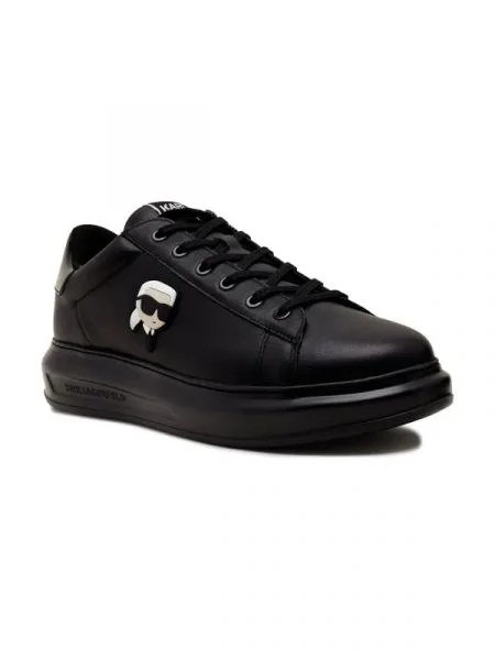 Karl Lagerfeld De piele sneakers KAPRI Karl NFT Lo Lace negru