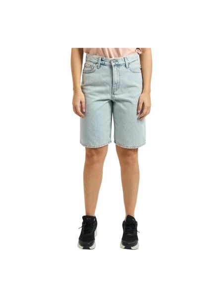 Calvin Klein Jeans Dżinsowe Bermudy blau niebieskie