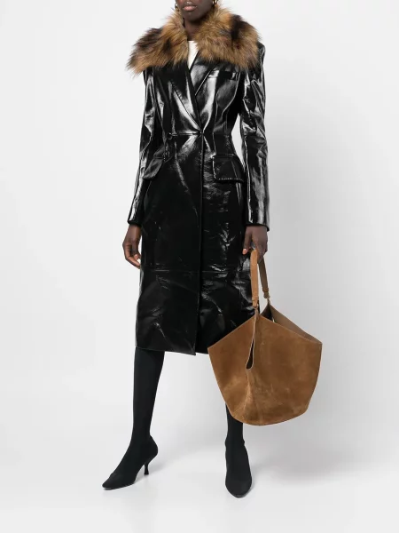 Geantă shopper Khaite maro