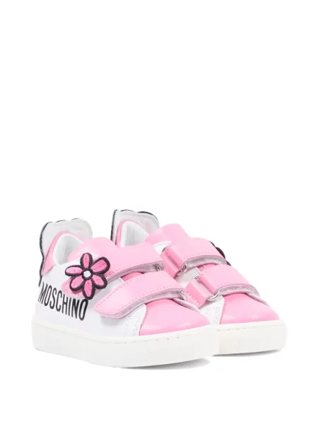 Sneakersy dziecięce Moschino białe