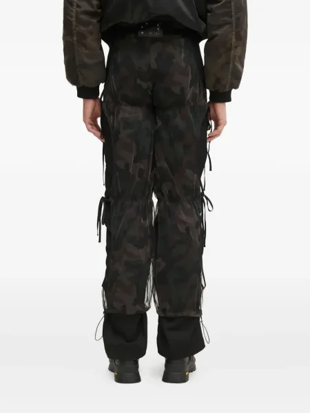 Spodnie Andersson Bell z siateczką w kamuflażu czarne