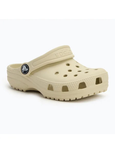 Джапанки Crocs Classic Clog Toddler bone бежово