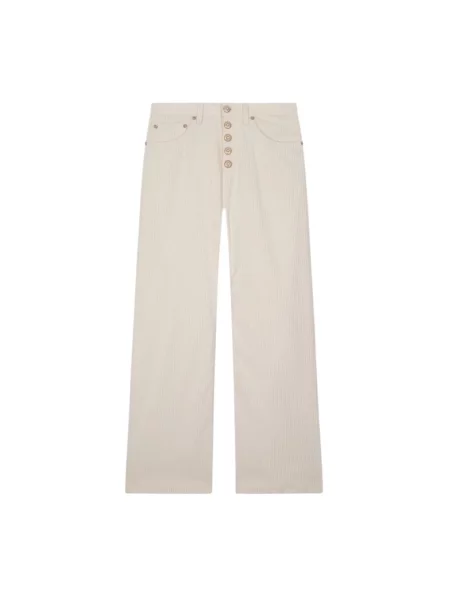 Spodnie Dondup beżowe