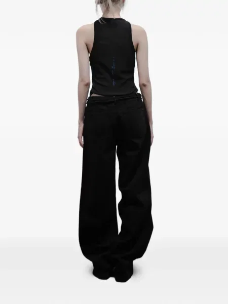 Pantaloni Ili Node cu cordon negru