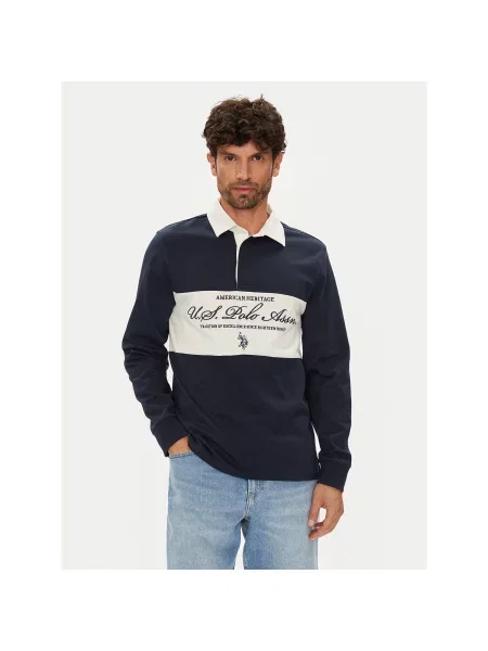 Polo majica U.S. Polo Assn. modra