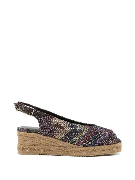 Sandale Missoni slingback negru