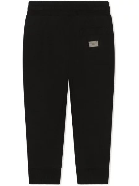 Spodnie dziecięce Dolce And Gabbana czarne