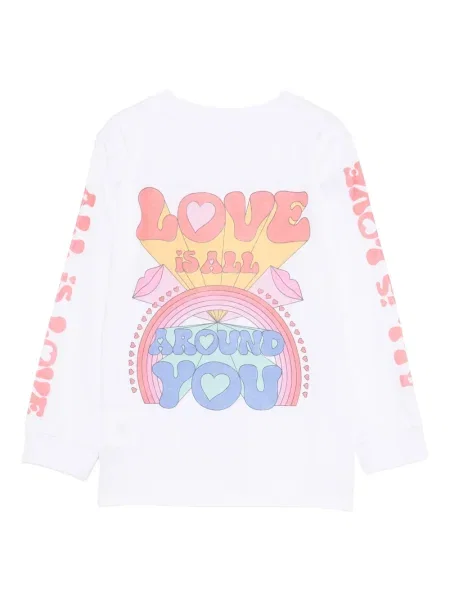 Dětské top Stella Mccartney bílý