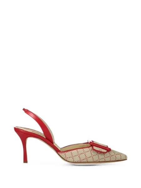 Pantofi cu toc Manolo Blahnik cu cataramă
