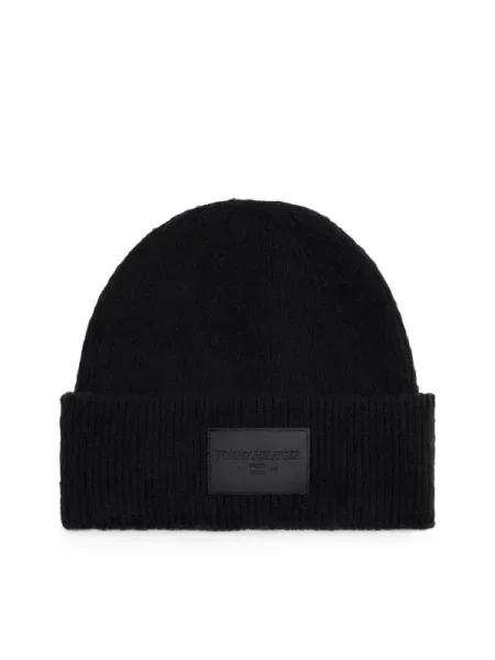 Tommy Hilfiger De lână căciulă negru