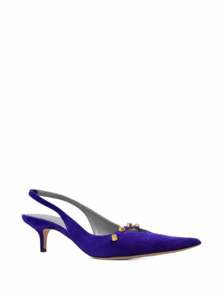 Pantofi cu toc Balenciaga violet