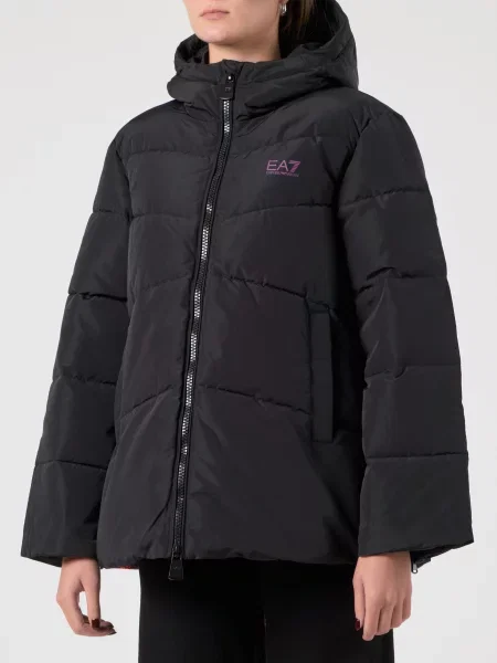 Куртка Ea7 Emporio Armani чорна