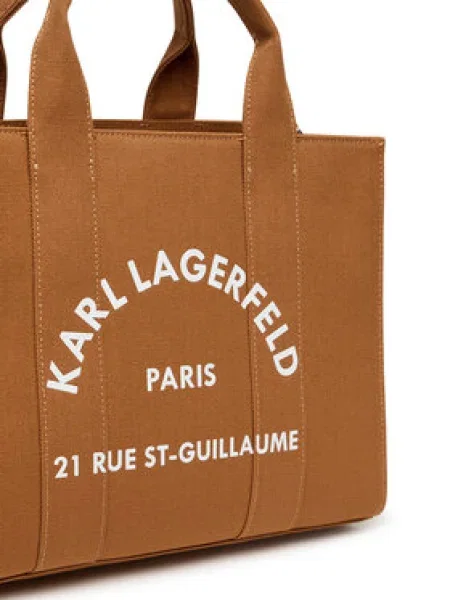 Kabelka Karl Lagerfeld hnedá