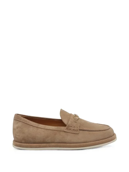 Pantofi loafer Tod's din piele de căprioară