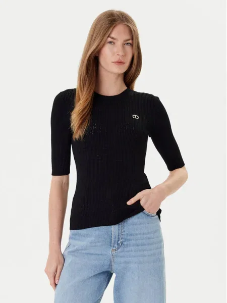 TWINSET Pulover negru