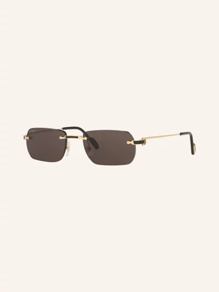 Cartier Okulary Przeciwsłoneczne gold żółte