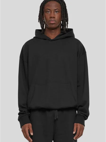 Hanorac Uc Men din material terry negru
