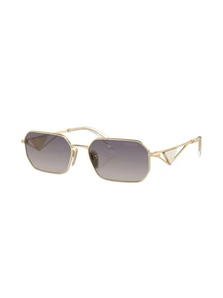Saulės akiniai Prada Eyewear auksinė