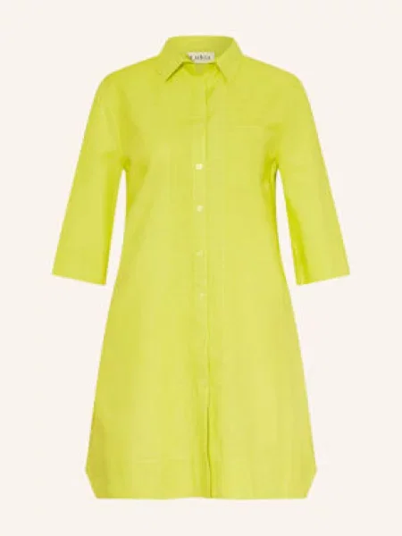 Lidea Sukienka Plażowa Exotic Blaze Z Lnu gelb