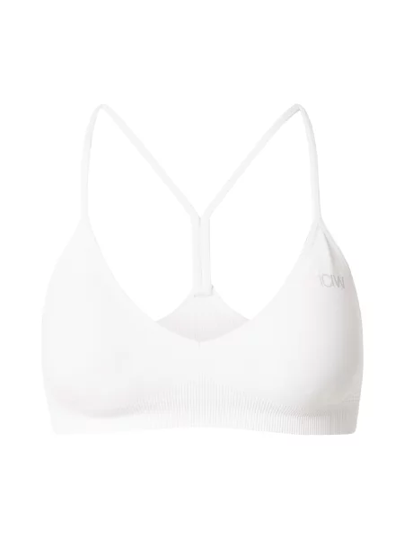 ICANIWILL Sutien sport Ignite gri alb