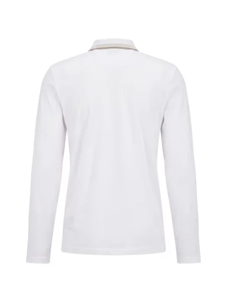 Μακρύς polo Boss λευκό