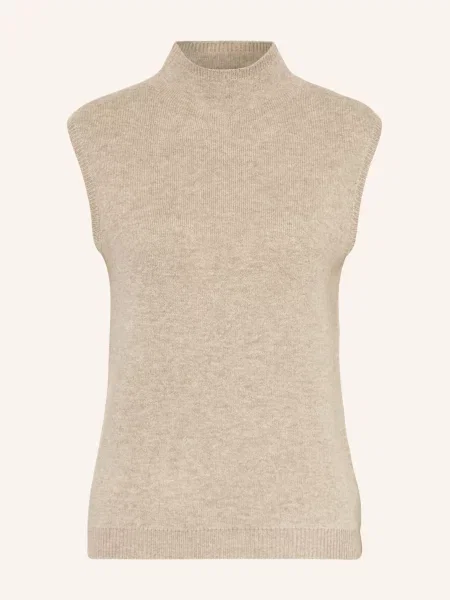 Lilienfels Pletená Vesta S Kašmírem béžová