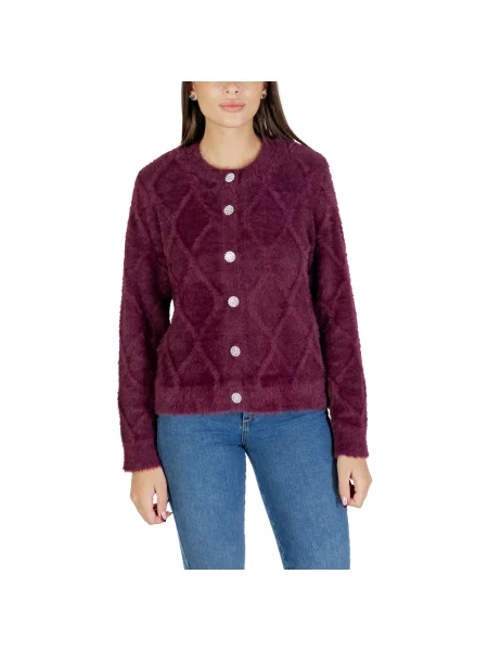 Cardigan Jacqueline De Yong albastru