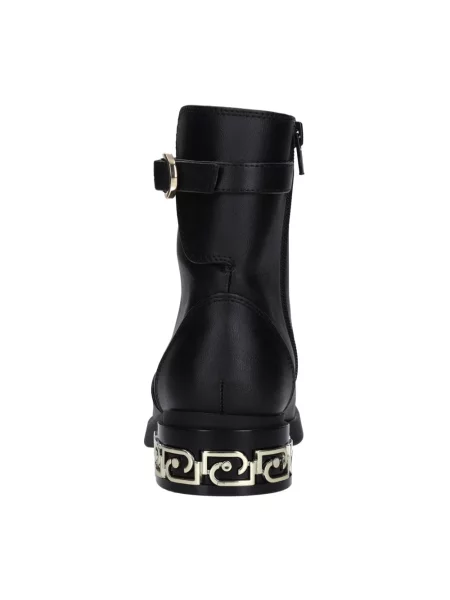 Buty do kostki Liu Jo skórzane czarne