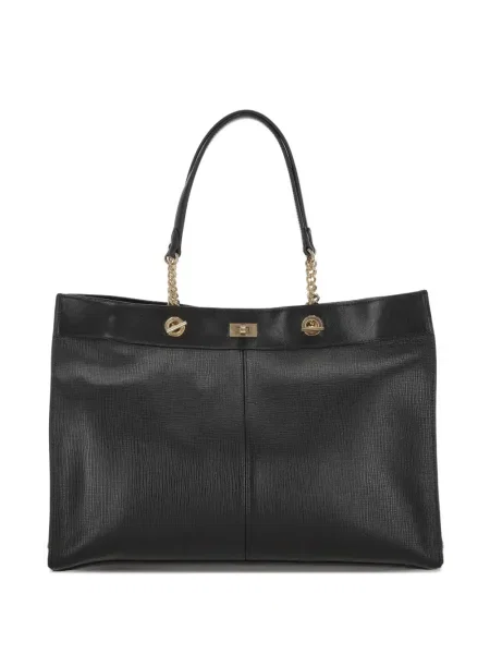 Geanta de piele Anya Hindmarch din piele negru