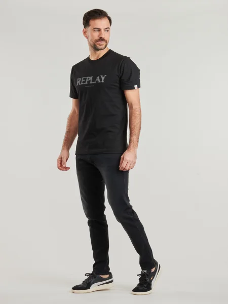 Pantaloni Replay negru
