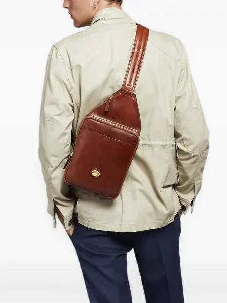 Crossbody torba The Bridge s autogramom smeđa