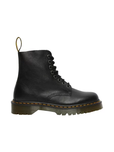 Botki Dr. Martens sznurowane skórzane czarne