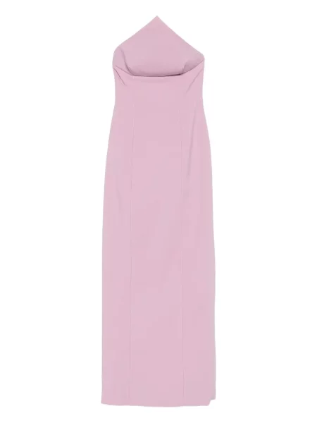 Rochie maxi Solace London de costum roz