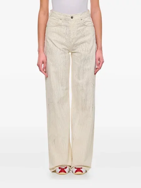 Jeansy Halfboy białe