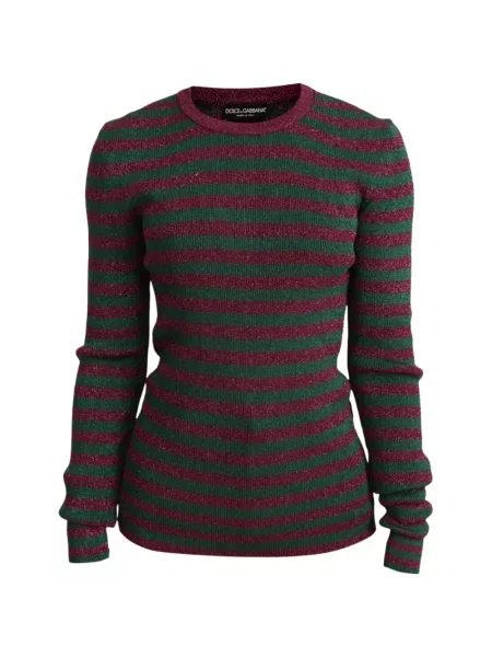 Pulover Dolce & Gabbana cu dungi roșu