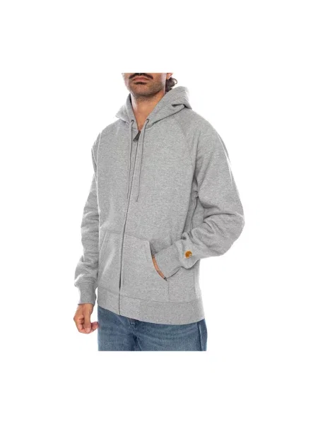 Kurtka Carhartt Wip z kapturem szara