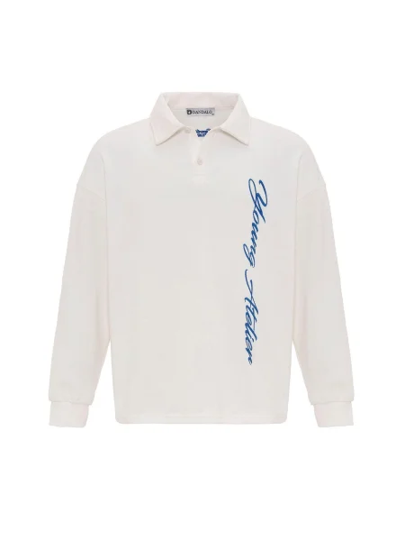 Dandalo Tricou albastru / murdar alb