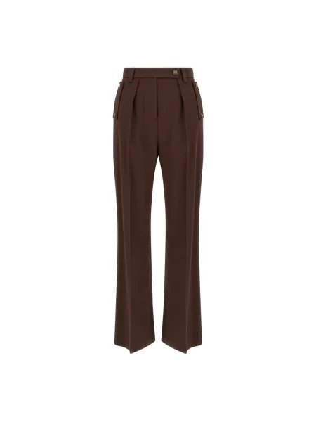 Spodnie Elisabetta Franchi brązowe