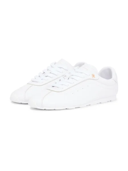 Sneakerși Tommy Hilfiger din piele alb