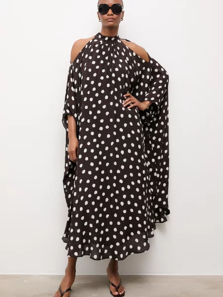 Answear.LAB sukienka z kolekcji Unscripted brązowa