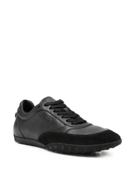Sneakerși Tod's cu autograf negru